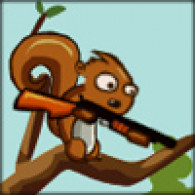 Browser flash game Protect the nuts. Defend Your Nuts online, free of charge, without registration