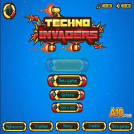 Game Aggressors of technologies. Techno Invaders is free, online, without registration