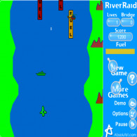 Онлайн игра River Raid
