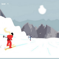 Онлайн игра Ski 2000