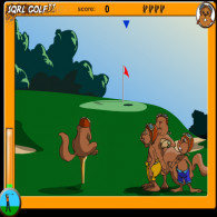 Онлайн игра Sqrl Golf 2