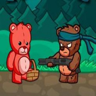 Shooter game Slaughter on Teddie's picnic. Teddy Bear Picnic online, free of charge, without registration